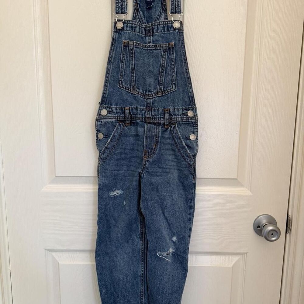 Gap kids Blue and Navy Dungarees-overalls